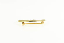 Load image into Gallery viewer, 14K Crescent Moon Face Celestial Astrology Pin/Brooch Yellow Gold