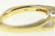 Load image into Gallery viewer, 14K Travel Engagement 0.50 Ctw Diamond Encrusted Ring Yellow Gold