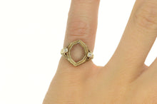 Load image into Gallery viewer, 14K Art Deco Filigree Diamond Accent Setting Ring Yellow Gold