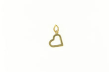 Load image into Gallery viewer, 14K Cute Heart Love Symbol Charm/Pendant Yellow Gold
