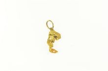 Load image into Gallery viewer, 22K Raw Textured Nugget Cluster Abstract Charm/Pendant Yellow Gold