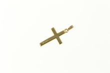 Load image into Gallery viewer, 10K Cross Christian Faith Symbol Pendant Yellow Gold