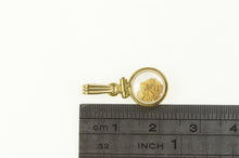 Load image into Gallery viewer, Gold Filled Retro Raw Gold Textured 22K Nugget Capsule Charm/Pendant