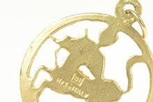 Load image into Gallery viewer, 14K Sagittarius Zodiac Astrology Star Sign Symbol Charm/Pendant Yellow Gold