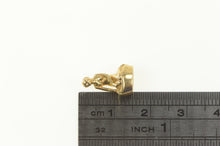 Load image into Gallery viewer, 14K Little Mermaid Denmark Landmark Souvenir Charm/Pendant Yellow Gold