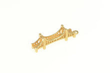 Load image into Gallery viewer, 14K 3D Golden Gate Bridge San Francisco Charm/Pendant Yellow Gold