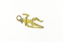 Load image into Gallery viewer, Gold Filled Victorian Articulated Armored Knight Enamel Charm/Pendant