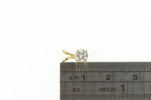 Load image into Gallery viewer, 14K 0.46 Ct Diamond Solitaire Classic Statement Pendant Yellow Gold