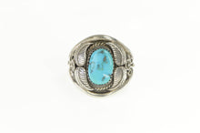 Load image into Gallery viewer, Sterling Silver Carlisle Navajo Native American Turquoise Ring