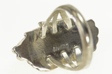Load image into Gallery viewer, Sterling Silver Native American Mother of Pearl Feather Leaf Ring
