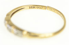 Load image into Gallery viewer, 14K 1940&#39;s Diamond Classic Wedding Band Ring Yellow Gold