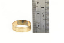 Load image into Gallery viewer, Gold Filled Victorian Dot Pattern Ornate Wedding Band Ring