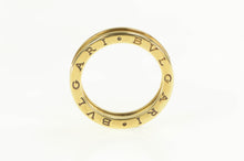 Load image into Gallery viewer, 18K Bvlgari B.zero1 Designer Statement Band Ring Yellow Gold