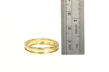 Load image into Gallery viewer, 18K Bvlgari B.zero1 Designer Statement Band Ring Yellow Gold