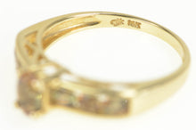 Load image into Gallery viewer, 14K Oregon Sun Stone Oval Classic Statement Ring Yellow Gold