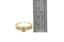 Load image into Gallery viewer, 14K Oregon Sun Stone Oval Classic Statement Ring Yellow Gold