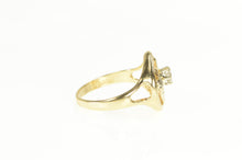 Load image into Gallery viewer, 14K Diamond Abstract Ornate Geometric Statement Ring Yellow Gold