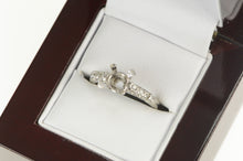 Load image into Gallery viewer, Platinum Classic Diamond Engagement 6.0mm Setting Ring