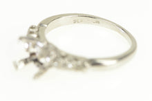 Load image into Gallery viewer, Platinum Classic Diamond Engagement 6.0mm Setting Ring