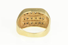 Load image into Gallery viewer, 14K 0.36 Ctw Diamond Tiered Squared Ring Yellow Gold