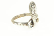 Load image into Gallery viewer, Sterling Silver Ornate Snake Serpent Wrap Statement Ring