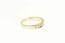 Load image into Gallery viewer, 14K 0.27 Ctw Diamond Classic Wedding Band Ring Yellow Gold