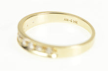 Load image into Gallery viewer, 14K 0.27 Ctw Diamond Classic Wedding Band Ring Yellow Gold