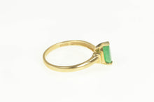Load image into Gallery viewer, 14K Natural Emerald Marquise Solitaire Engagement Ring Yellow Gold