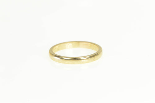 14K 1909 Victorian 2.75mm Classic Wedding Band Ring Yellow Gold