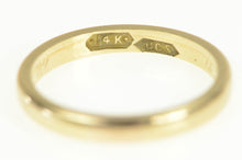 Load image into Gallery viewer, 14K 1909 Victorian 2.75mm Classic Wedding Band Ring Yellow Gold