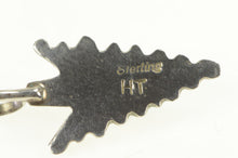 Load image into Gallery viewer, Sterling Silver Herbert Tsosie Navajo Turquoise Arrowhead Charm/Pendant