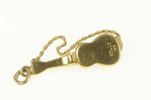 Load image into Gallery viewer, 14K 3D Guitar Stringed Musical Instrument Musician Charm/Pendant Yellow Gold