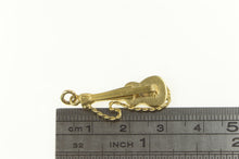 Load image into Gallery viewer, 14K 3D Guitar Stringed Musical Instrument Musician Charm/Pendant Yellow Gold