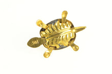 Load image into Gallery viewer, 14K 3D Articulated Turtle Tortoise Animal Charm/Pendant Yellow Gold