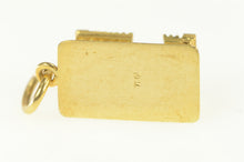 Load image into Gallery viewer, 18K Ornate Parthenon Greek Acropolis Landmark Charm/Pendant Yellow Gold