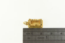 Load image into Gallery viewer, 18K Ornate Parthenon Greek Acropolis Landmark Charm/Pendant Yellow Gold