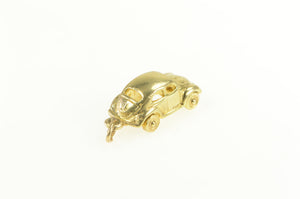 14K 1960's 3D Articulated Car Buggy Bug Charm/Pendant Yellow Gold