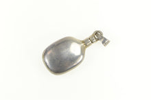 Load image into Gallery viewer, Sterling Silver Oval Vintage Simple Poison Perfume Container Charm/Pendant