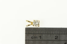 Load image into Gallery viewer, 14K 0.25 Ct Diamond Solitaire Classic Simple Pendant Yellow Gold