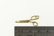 Load image into Gallery viewer, 14K 3D Articulated Scissors Hair Dresser Stylist Barber Charm/Pendant Yellow Gold