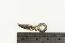 Load image into Gallery viewer, Sterling Silver Pandora Angel Wing and Heart Dangle Charm/Pendant
