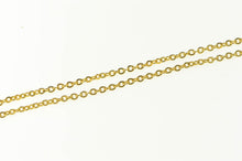 Load image into Gallery viewer, Gold Filled 1.5mm Round Cable Link Classic Chain Necklace 18.25&quot;