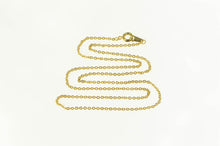 Load image into Gallery viewer, Gold Filled 1.5mm Round Cable Link Classic Chain Necklace 18.25&quot;