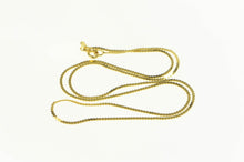 Load image into Gallery viewer, 14K 1.2mm Flat Wavy Link Serpentine Chain Necklace 17.75&quot; Yellow Gold