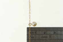Load image into Gallery viewer, 14K 5.1mm Pearl Retro Classic Link Chain Necklace 17.25&quot; Yellow Gold