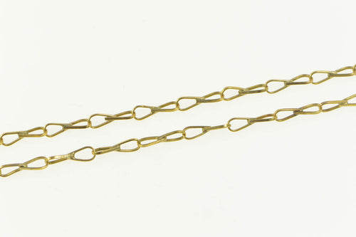 14K 3.0mm Figure 8 Paperclip Link Fancy Chain Necklace 23