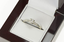 Load image into Gallery viewer, 14K 0.30 Ctw 1940&#39;s Diamond Classic Engagement Ring White Gold