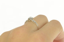 Load image into Gallery viewer, 14K 0.30 Ctw 1940&#39;s Diamond Classic Engagement Ring White Gold