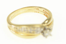 Load image into Gallery viewer, 14K 0.18 Ctw Diamond Classic Simple Engagement Ring Yellow Gold