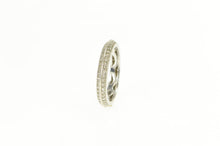 Load image into Gallery viewer, 14K 0.66 Ctw Diamond Eternity Anniversary Wedding Ring White Gold